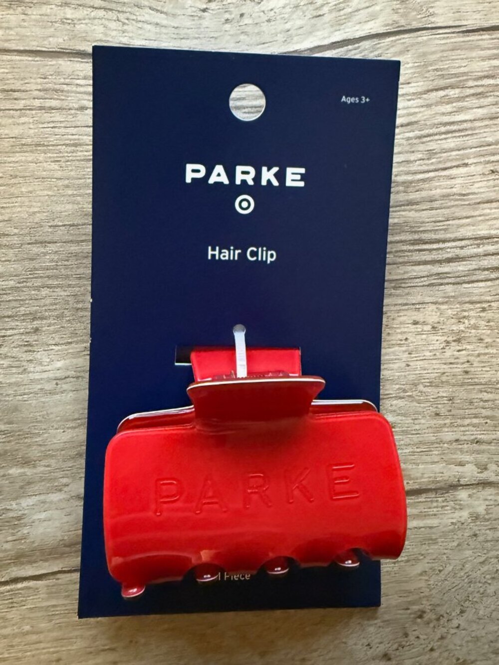 Claw Clip - Parke x Target Red